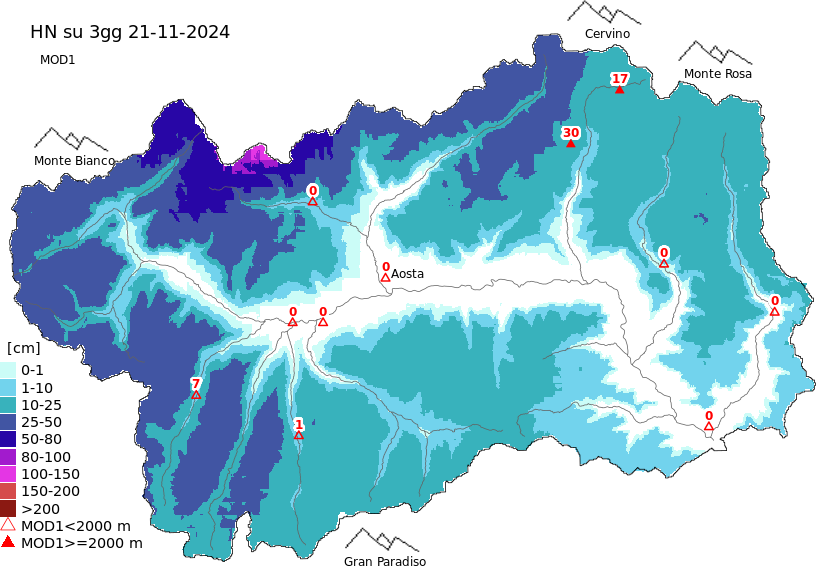 Neige fraîche 3 jours