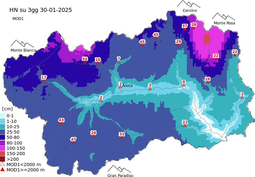 Neige fraîche 3 jours