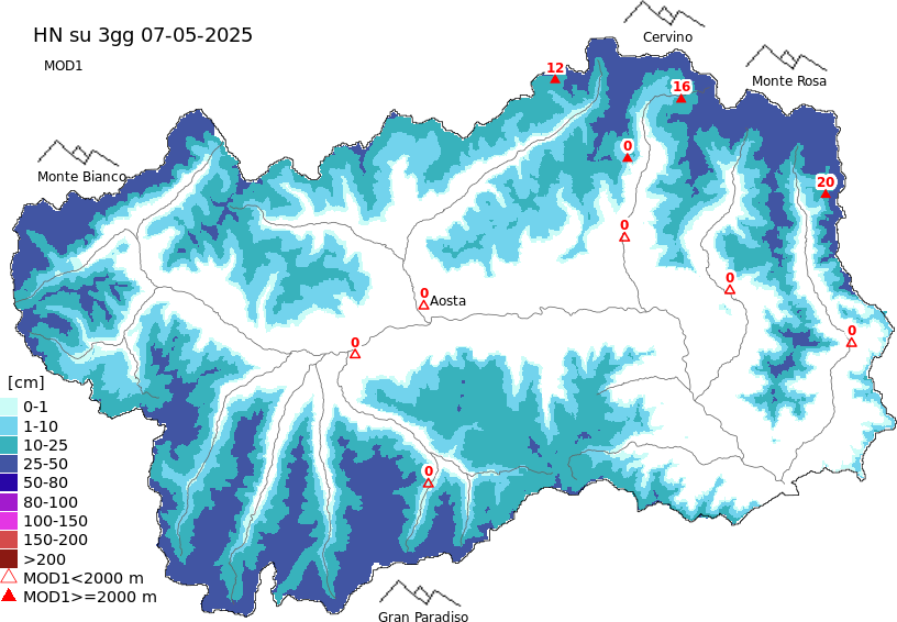 Neve fresca 3 giorni