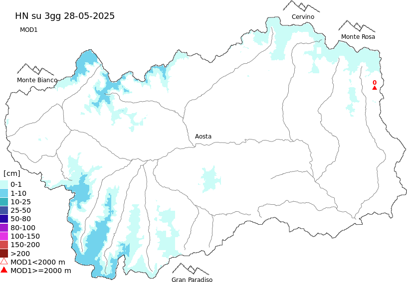Neve fresca 3 giorni