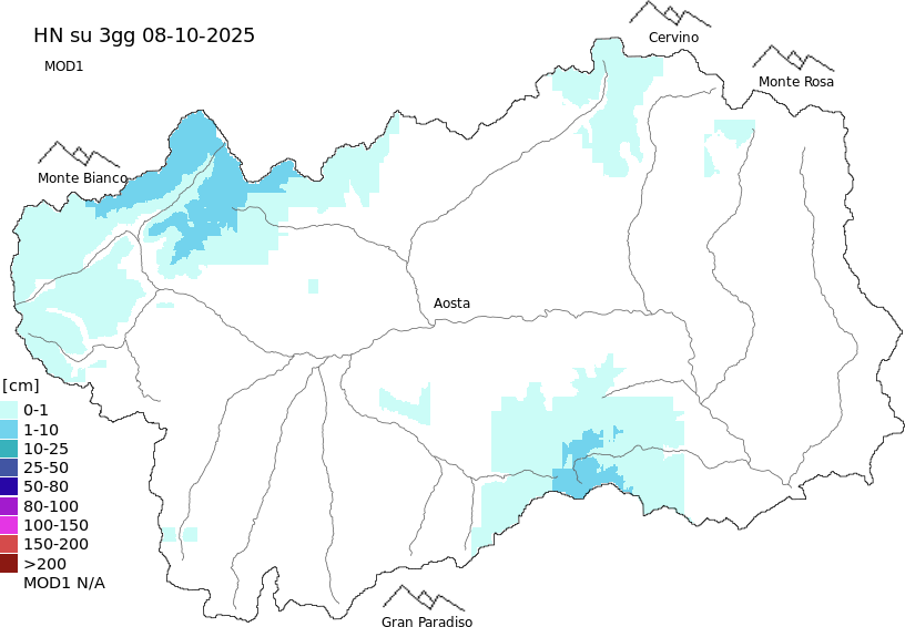 Neve fresca 3 giorni