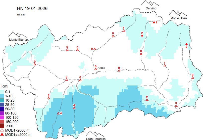 Neve fresca 1 giorno