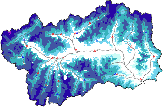 Altezza neve+dati < 2000m