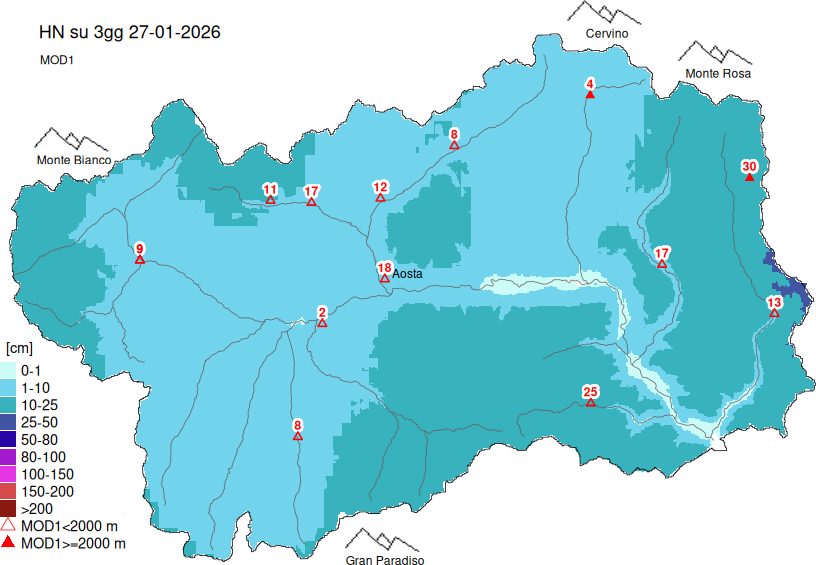 Neige fraîche 3 jours