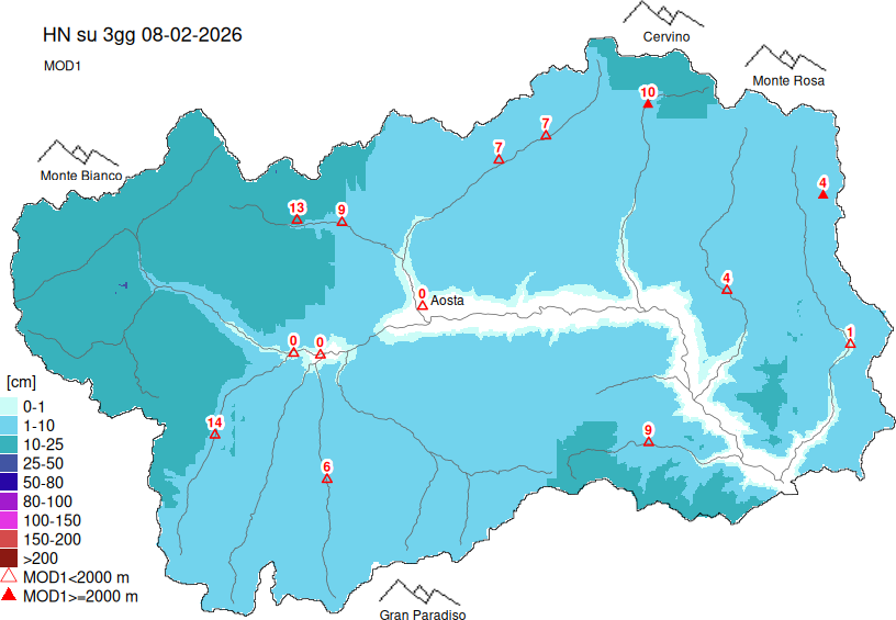 Neve fresca 3 giorni