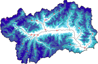 Altezza neve+dati < 2000m
