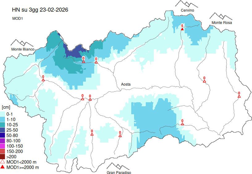 Neige fraîche 3 jours
