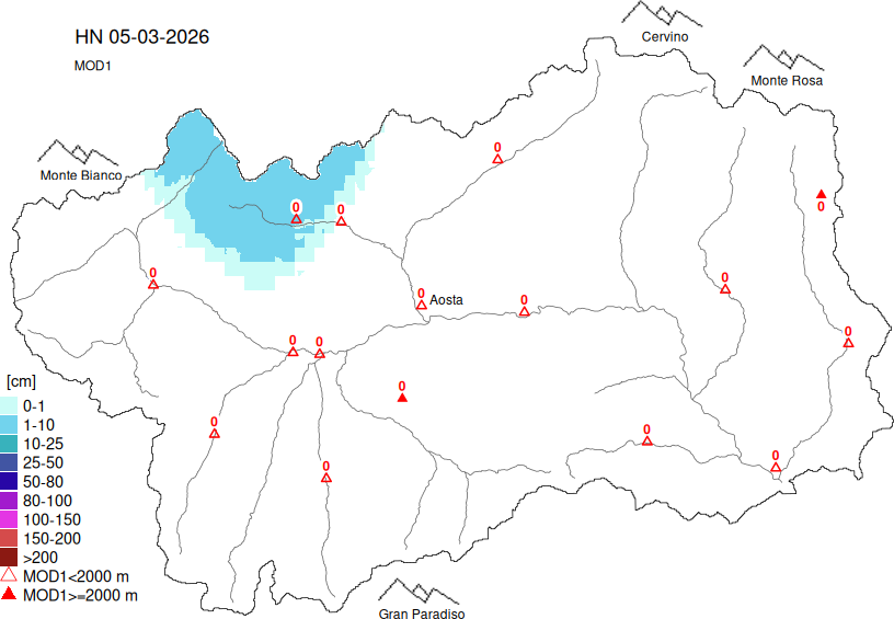 Neve fresca 1 giorno