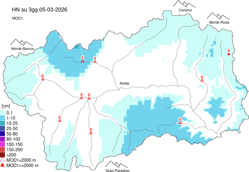 Neve fresca 3 giorni