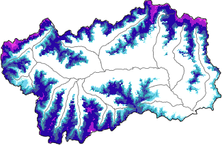 Snow depth
