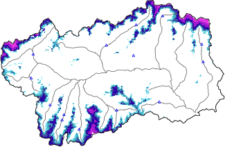 Altezza neve+dati < 2000m