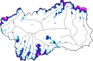 Enneigement + données < 2000m