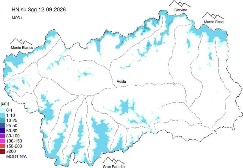 Neve fresca 3 giorni