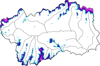 Snow depth