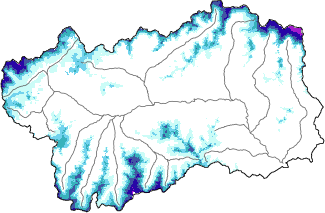 Snow depth